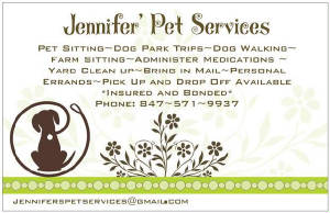 Jennifer's Pet Services